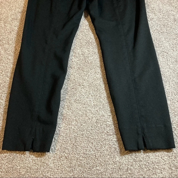 NWOT Talbots Black Stretch Ankle Pants 4P - Picture 9 of 14
